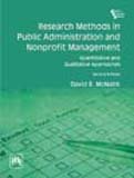 RESEARCH METHODS IN PUBLIC ADMINISTRATION AND NONPROFIT MANAGEMENT: QUANTITATIVE AND QUALITATIVE APPROACHES, 2ND ED.