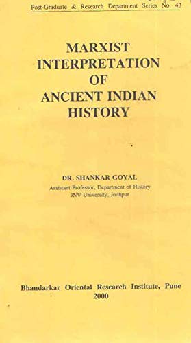 Marxist Interpretation Of Ancient Indian History