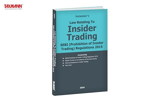 Taxmanns Law Relating to Insider Trading | SEBI (Prohibition of Insider Trading) Regulations 2015  Extensively covering SEBI (