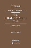 Iyengar Commentary on The Trade Marks Act, 6th Edition