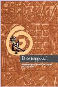 It So Happened  Supplementay English For Class  8  850