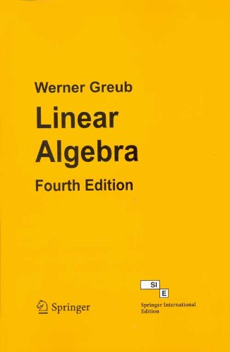 LINEAR ALGEBRA  4TH EDN