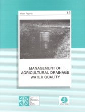 Management Of Agricultural Drainage Water Quality (Fao)