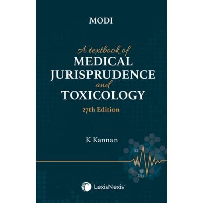 A Textbook Of Medical Jurisprudence And Toxicology