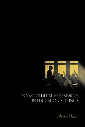 Doing Qualitative Research In Education Settings