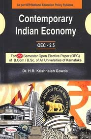 CONTEMPORARY INDIAN ECONOMY OEC 2.5 FOR 2 SEM BCOM BSC : NEP