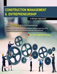 CONSTRUCTION MANAGEMENT & ENTREPRENEURSHIP FOR 5 SEM BE CIVIL ENGINEERING : VTU