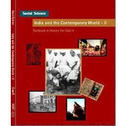Ncert India & Contemporary World  Ii (History) In English Medium For Class 10 202526 Edition