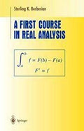FIRST COURSE IN REAL ANALYSIS