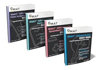 Gmat Official Guide 20242025 Bundle: Books + Online Question Bank: Official Guide / Quantitative Review / Data Insights Review 