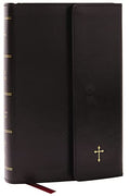 NKJV Compact ParagraphStyle Bible w/ 43,000 Cross References, Black Leatherflex w/ Magnetic Flap, Red Letter, Comfort Print: Ho