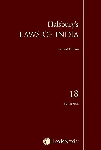 HalsburyS Laws Of India  Vol. 18: Evidence