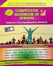 P.R Yadav Competetive Handbook Of NursingVolume 15th Edition2024( Original Book)