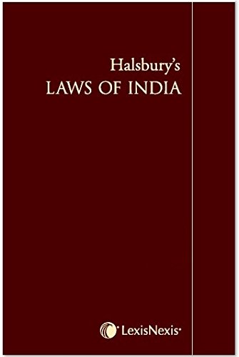 HalsburyS Laws Of India Volume 27: Property  Ii And Landlord And Tenant