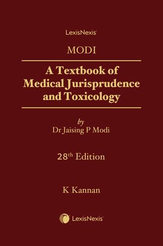 Modi  A Textbook of Medical Jurisprudence and Toxicology, 28/e