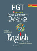 Post Graduate Teachers (PGT) Recruitment Test English [Unknown Binding]