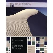 Principles of Corporate Finance  Global Edition W/connect plus
