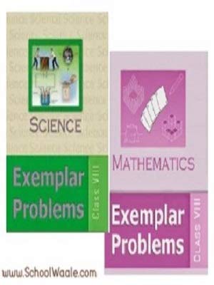 Ncert Science And Mathematics Exemplar Set Class 8