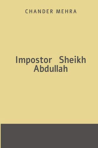 Impostor Sheikh Abdullah