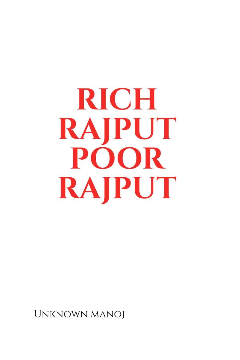RICH RAJPUT POOR RAJPUT