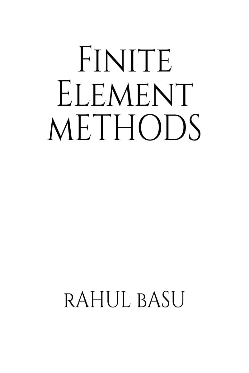 Finite Element Methods