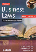 TulsianS Business Laws For Ca Foundation Course [Paper 2: Section A]