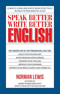 Speak Better Write Better  English