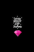 Shine Bright Like a Diamond Notebook : Daily Planner and Organizer, Affirmation and Gratitude Journal A5, 80 GSM, 100 pages
