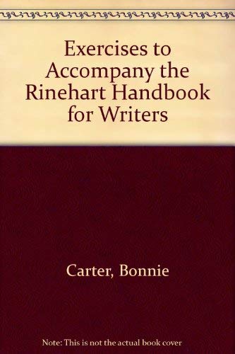 Exercises to Accompany the Rinehart Handbook for Writers