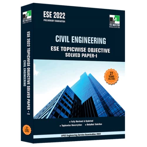 Ese2022 Civil Engineering Topicwise Solved PaperI  2021/Edition