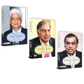 Mukesh Ambani a Complete Biography + Ratan Tata a Complete Biography + Azim Premji a Complete Biography (Set of 3 Books)
