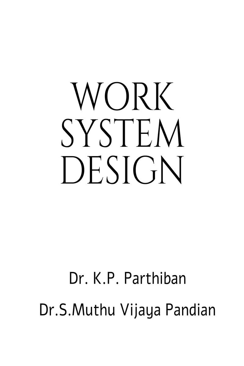 WORK SYSTEM DESIGN
