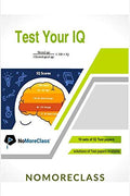 Test Your IQ : 10 Sets of IQ Based Papers with Solutions to Test the IQ of the students