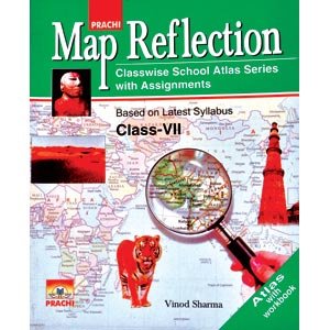 Prachi Map Reflection For Class 7 (Revised Edition 2019)