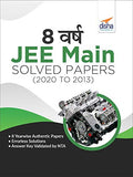 8 Varsh Jee Main Solved Papers (2020 To 2013) Hindi Edition