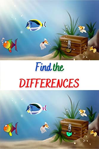 Find The Differences : Find The Difference Puzzle Books For Teens | Search And Find Fun Book | Spot The Differences Between Two 