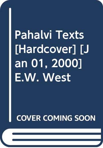 Pahalvi Texts