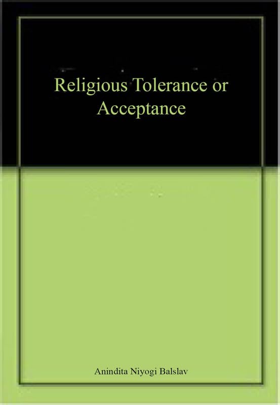 Religious Tolerance or Acceptance
