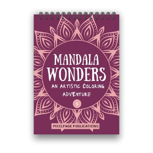 Mandala Wonders  An Artistic Colouring Adventure (A4 Size) (Mandala 06)