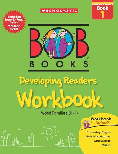 BOB BOOKS: DEVELOPING READERS WORKBOOK 1 (Bob Books Workbook)