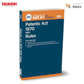 Taxmanns Patents Act 1970 with Rules [Bare Act with Section Notes]  Comprehensive | Updated Reference that Consolidates India