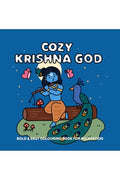 Cozy Krishna God: Spiritual Colouring Book for Adults and Teens, Cute Bold and Easy Designs for Relaxation(Stress Relief)