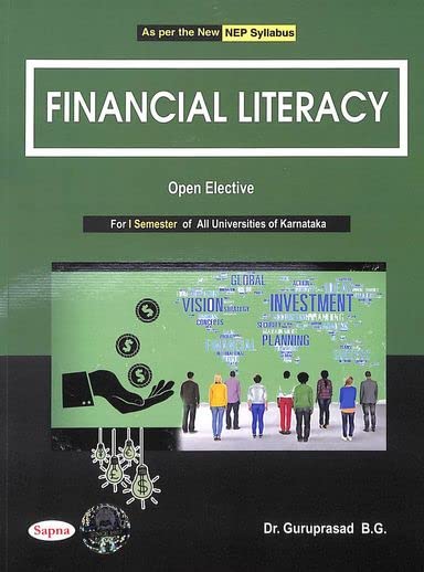FINANCIAL LITERACY OPEN ELECTIVE FOR 1ST SEM OF ALL UNIVERSITIES OF KARNATAKA : NEP SYLLABUS