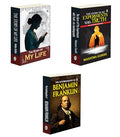 The Story of My Life, The Story of My Experiments with Truth  An Autobiography, and The Autobiography of Benjamin Franklin : Mi