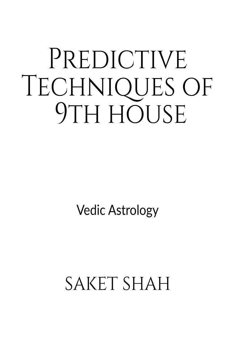 Predictive Techniques Of 9Th House