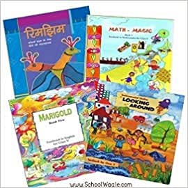 Ncert Class 5 Book Set 4 Books (Marigold, Rimjhim, Maths Magic And Looking Around) Schoolwaale  1 January 2020