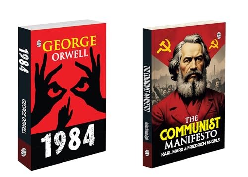 1984 and The Communist Manifesto : Mixed Bestseller Collection, The Communist Manifesto complete text, World literature politic