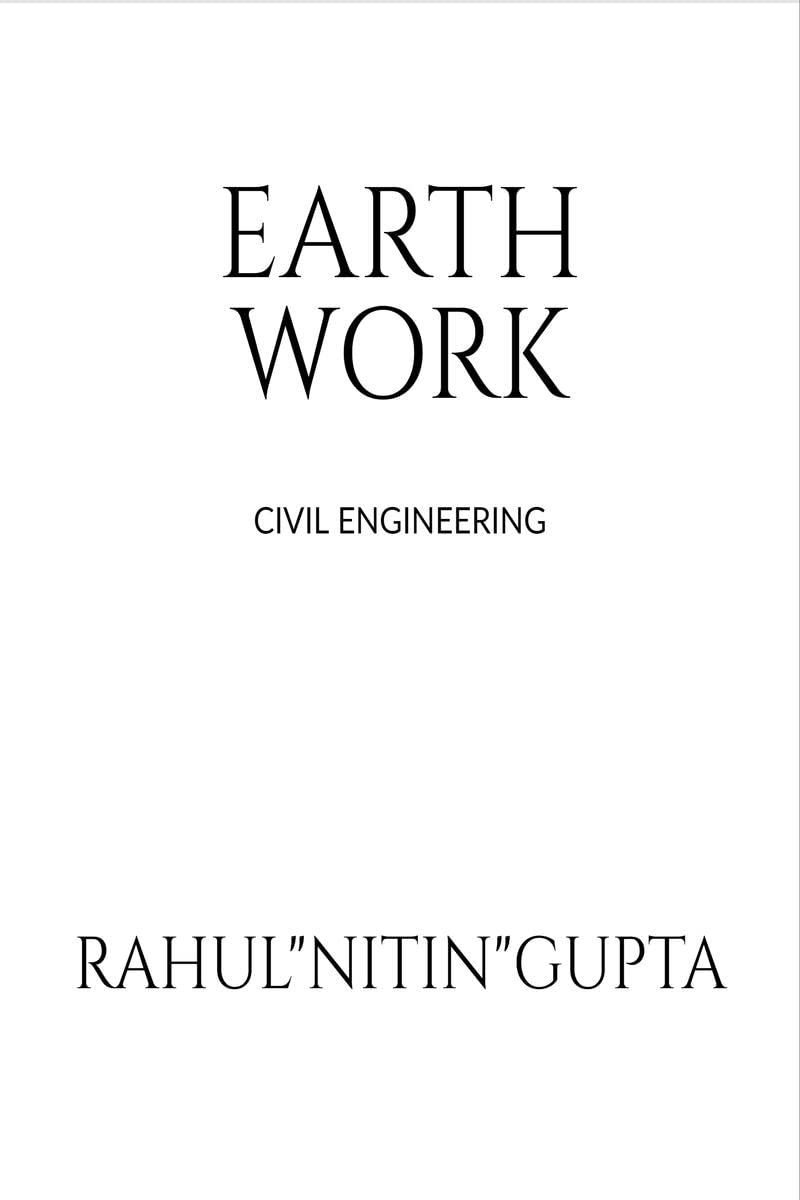 Earth Work : Civil Engineering