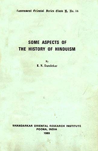 Some Aspects Of The History Of Hinduism