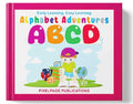 Early Learning ABCD Board Book , Alphabet Adventures A Vibrant Board Book for Ages 02